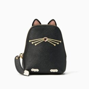 Kate Spade Jazz things up CAT coin purse.